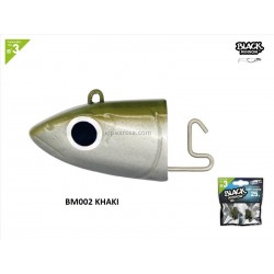 CABEZA JIG BLACK MINNOW 120...