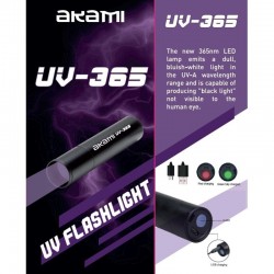 LINTERNA AKAMI UV-365