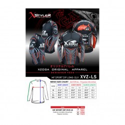 CAMISETA XZOGA MF SPORT ZIP...